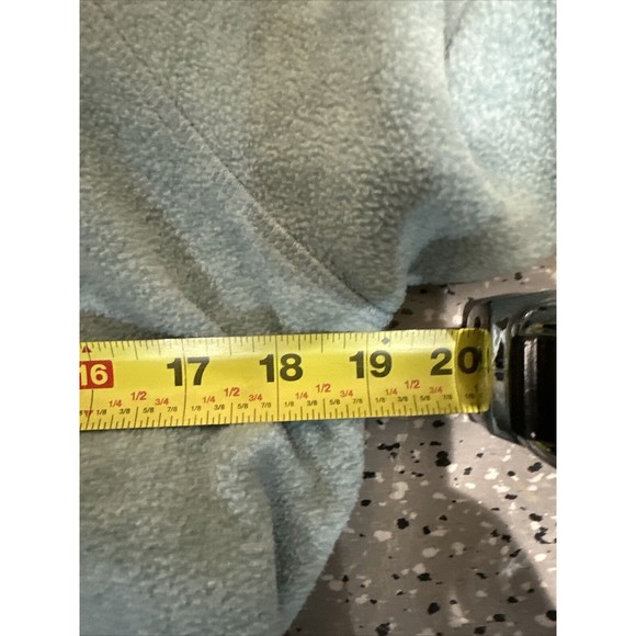 Eddie Bauer Women's Long Sleeve 1/4 Zip Soft Fleece - Size S Sea Green - Picture 6 of 6